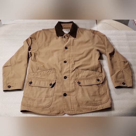 Orvis Other - Orvis Men's Large Canvas Quilted Insulated Chore Barn Coat.